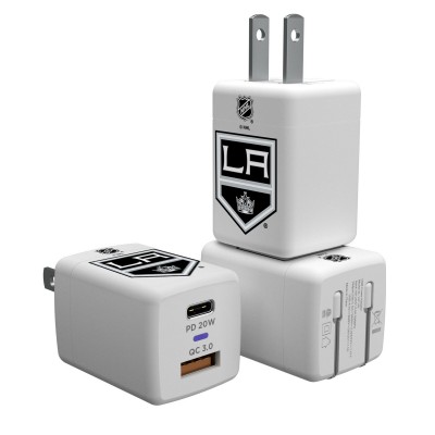 Зарядная USB американская вилка Los Angeles Kings - оригинальные мобильные аксессуары НХЛ