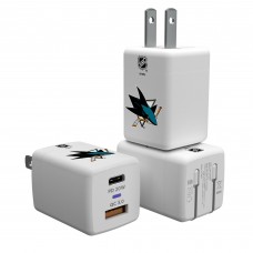 Зарядная USB американская вилка San Jose Sharks
