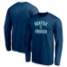 Seattle Kraken Deep Sea Blue Victory Arch Long Sleeve T-Shirt Seattle Kraken Deep Sea Blue Victory Arch Long Sleeve T-Shirt
