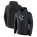 Seattle Kraken Black Midnight Mascot Pullover Hoodie