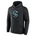 Seattle Kraken Black Midnight Mascot Pullover Hoodie