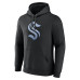 Seattle Kraken Black Pond Hockey Pullover Hoodie