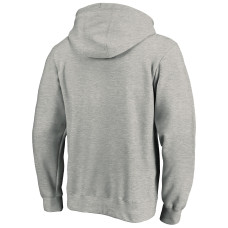 Seattle Kraken Heathered Gray Primary Logo Pullover Hoodie