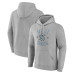 Seattle Kraken Heathered Gray Heritage Pullover Hoodie