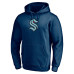 Seattle Kraken Deep Sea Blue Primary Team Logo Pullover Hoodie