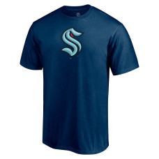Seattle Kraken Deep Sea Blue Primary Logo T-Shirt Seattle Kraken Deep Sea Blue Primary Logo T-Shirt