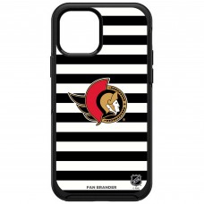 Чехол на телефон Ottawa Senators OtterBox Striped Symmetry iPhone - Black