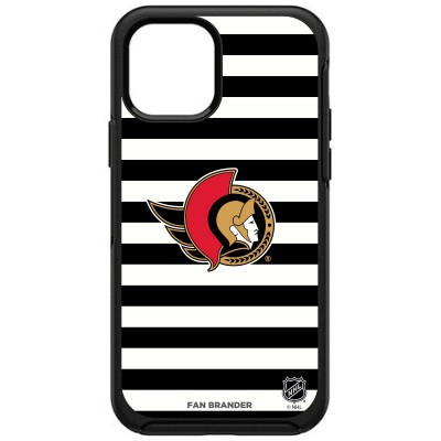 Чехол на телефон Ottawa Senators OtterBox Striped Symmetry iPhone - Black