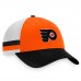 Бейсболка Philadelphia Flyers Breakaway Striped Trucker - Orange/Black