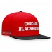 Бейсболка Chicago Blackhawks Iconic Color Blocked - Red/Black