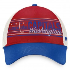 Washington Capitals True Classic Retro Trucker Snapback Hat - Red/Royal