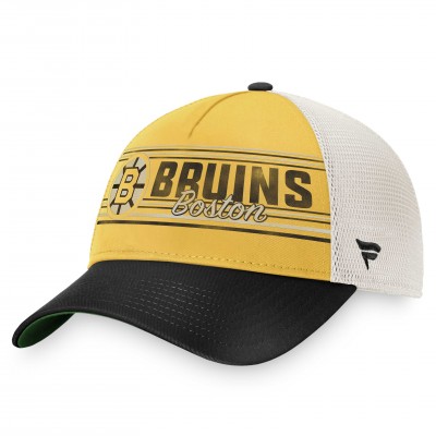 Бейсболка Boston Bruins True Classic Retro Trucker - Gold/Black