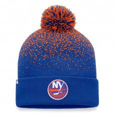 Шапка с помпоном New York Islanders Iconic Gradient Cuffed - Royal