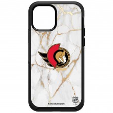 Чехол на телефон Ottawa Senators OtterBox iPhone White Marble Slate - Black