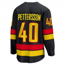 Игровая джерси Elias Pettersson Vancouver Canucks Alternate - 2022/23 Premier Breakaway - Black