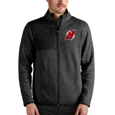 Кофта New Jersey Devils Antigua Fortune - Heathered Black