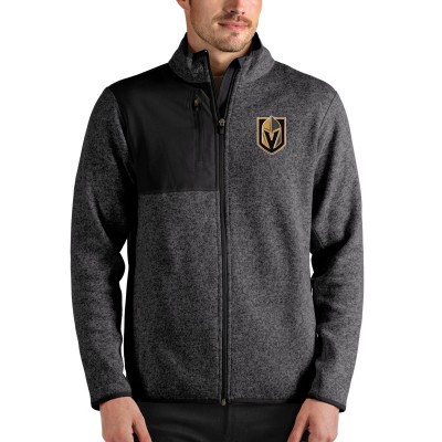 Кофта Vegas Golden Knights Antigua Fortune - Heathered Charcoal