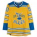 Jordan Binnington St. Louis Blues Autographed Fanatics Authentic 2022-23 Reverse Retro adidas Authentic Jersey