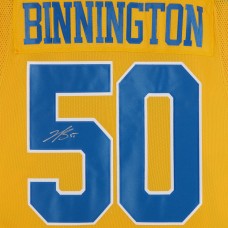 Jordan Binnington St. Louis Blues Autographed Fanatics Authentic 2022-23 Reverse Retro adidas Authentic Jersey