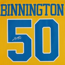 Jordan Binnington St. Louis Blues Autographed Fanatics Authentic 2022-23 Special Edition 2.0 Fanatics Breakaway Jersey