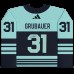 Philipp Grubauer Seattle Kraken Autographed Fanatics Authentic 2022-23 Reverse Retro Adidas Authentic Jersey