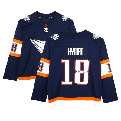 Игровая джерси Zach Hyman Edmonton Oilers Autographed Fanatics Authentic 2022-23 Special Edition 2.0 Breakaway