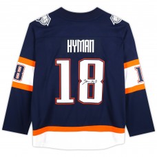 Игровая джерси Zach Hyman Edmonton Oilers Autographed Fanatics Authentic 2022-23 Special Edition 2.0 Breakaway