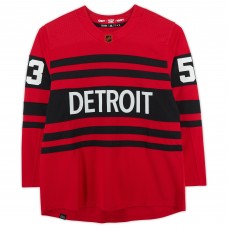 Moritz Seider Detroit Red Wings Autographed Fanatics Authentic 2022-23 Reverse Retro Adidas Authentic Jersey