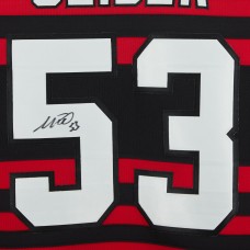 Moritz Seider Detroit Red Wings Autographed Fanatics Authentic 2022-23 Reverse Retro Adidas Authentic Jersey