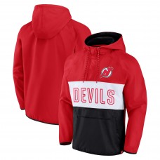 Куртка New Jersey Devils Backhand Shooter Defender Anorak Raglan - Red/Black