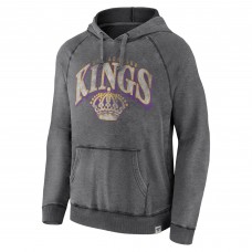 Толстовка Los Angeles Kings Fanatics Heritage Broken Ice Washed Raglan - Gray
