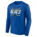 Футболка St. Louis Blues Fanatics Covert Long Sleeve - Blue