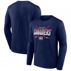 Футболка с длинным рукавом Montreal Canadiens Covert - Navy