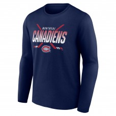 Футболка с длинным рукавом Montreal Canadiens Covert - Navy