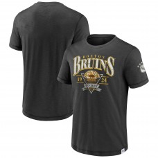 Футболка Boston Bruins Fanatics Black Elusive Slub