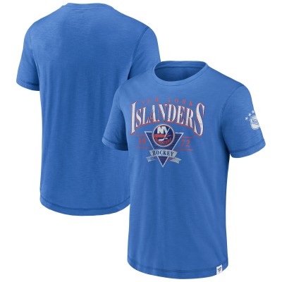 New York Islanders Fanatics Royal Elusive Slub T-Shirt
