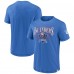 New York Islanders Fanatics Royal Elusive Slub T-Shirt New York Islanders Fanatics Royal Elusive Slub T-Shirt