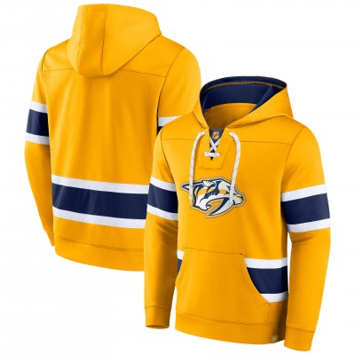 Толстовка Nashville Predators Fanatics Powerplay Warrior - Gold