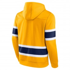 Толстовка Nashville Predators Fanatics Powerplay Warrior - Gold