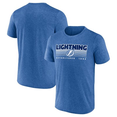 Футболка Tampa Bay Lightning Prodigy Performance - Heathered Blue