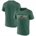 Футболка Minnesota Wild Prodigy Performance - Heathered Green