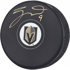 Autographed Vegas Golden Knights Jack Eichel Fanatics Authentic Hockey Puck