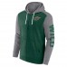 Толстовка на молнии Minnesota Wild Fanatics Down and Distance - Heather Green