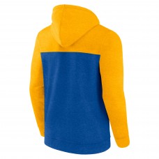 Толстовка на молнии St. Louis Blues Fanatics Down and Distance - Heather Blue