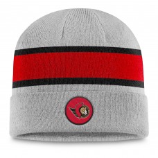 Шапка Ottawa Senators Logo Cuffed Knit - Heathered Gray