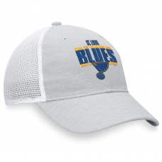 Бейсболка St. Louis Blues Team Trucker - Heather Gray/White
