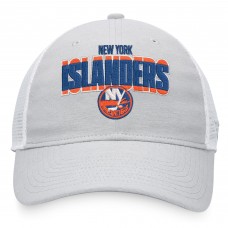 Бейсболка New York Islanders Team Trucker - Heather Gray/White