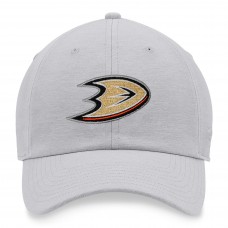 Anaheim Ducks Logo Adjustable Hat - Heather Gray