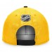Бейсболка Pittsburgh Penguins Fanatics Gold/Black Authentic Pro Alternate Logo