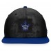 Toronto Maple Leafs Fanatics Black/Blue Authentic Pro Alternate Logo Snapback Hat